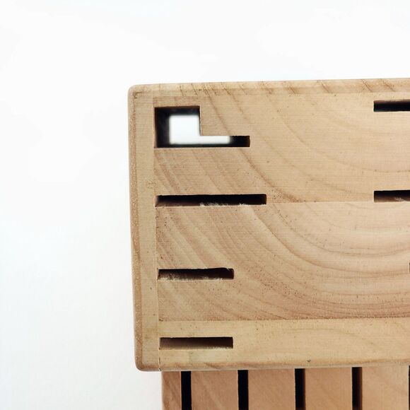 J.A. Henckels International 14 Slot Knife Wood Block 13550-200 Holder Countertop - Picture 6 of 9